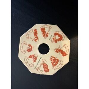 Vtg 1984 Barbie Superstar Peaches & Cream Replacement Cardboard Card Only